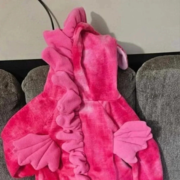 Pink dragon/dinosaur Halloween costume baby Girl 12/24 Months - Picture 5 of 7
